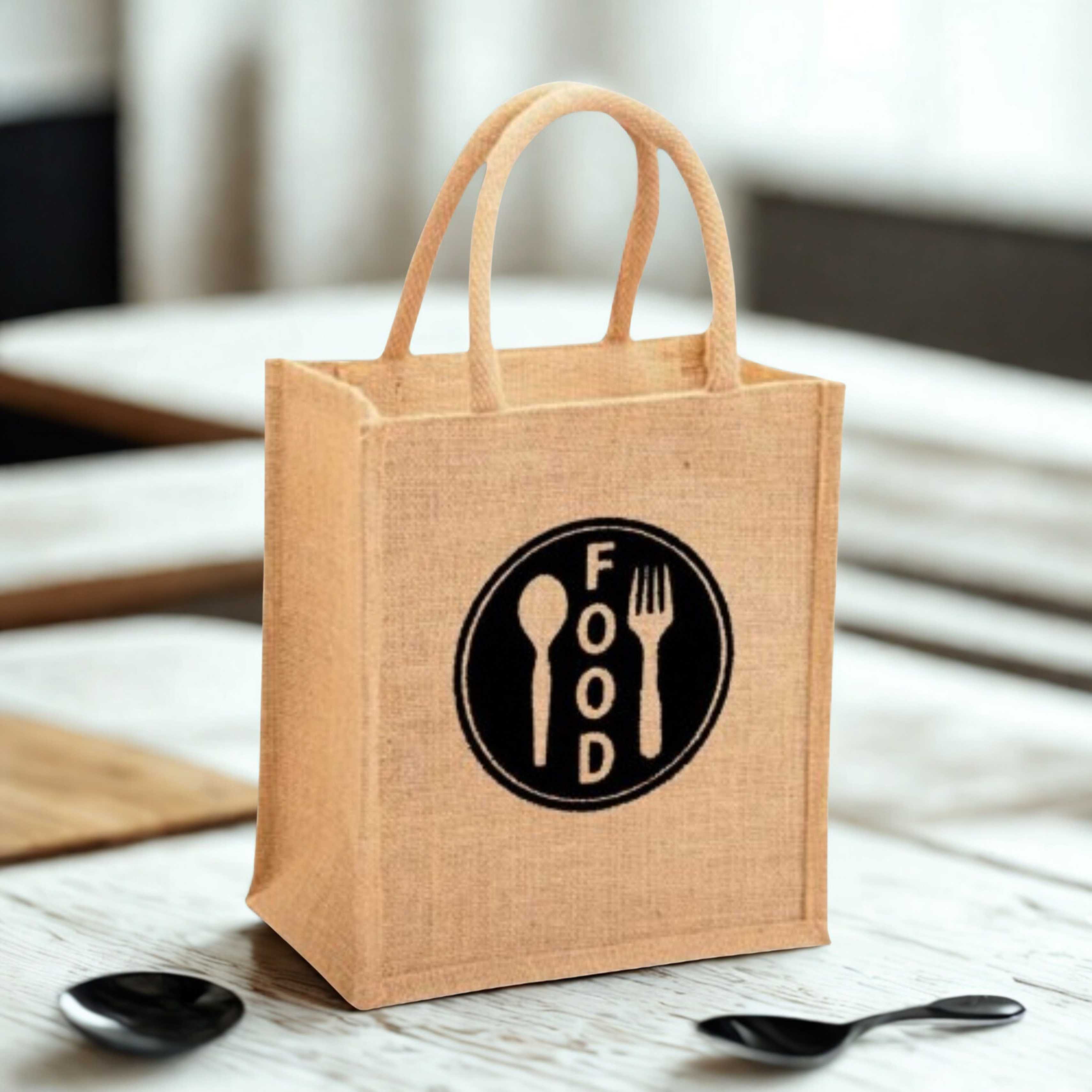 Jute promotional bag J-013